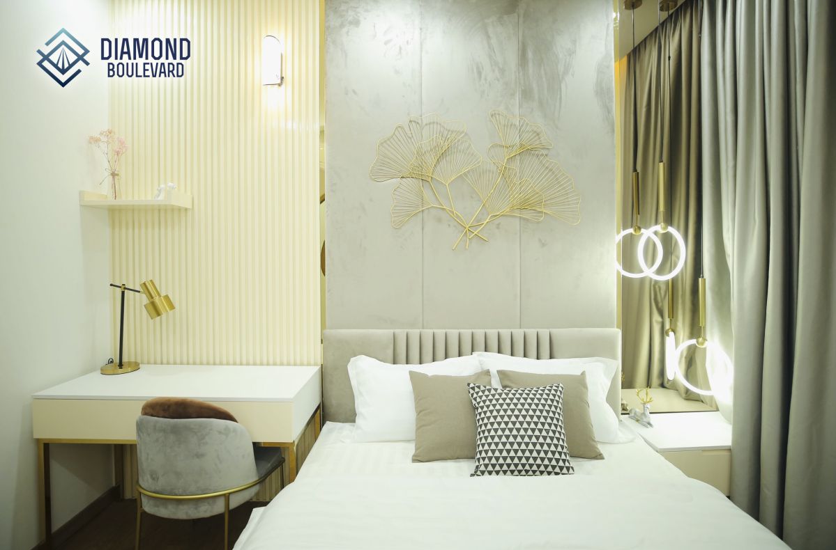 thiết kế căn hộ mẫu diamond boulevard nhà mẫu dự án
